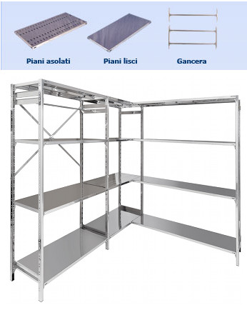 Scaffalature Metalliche A Gancio Per Ufficio