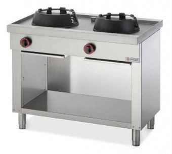 Cucine wok gas monofronte 2/3 fuochi